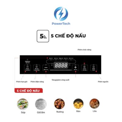 Top 5 bếp hồng ngoại, bếp từ bán chạy nhất năm 2023 - Điện máy PowerTech